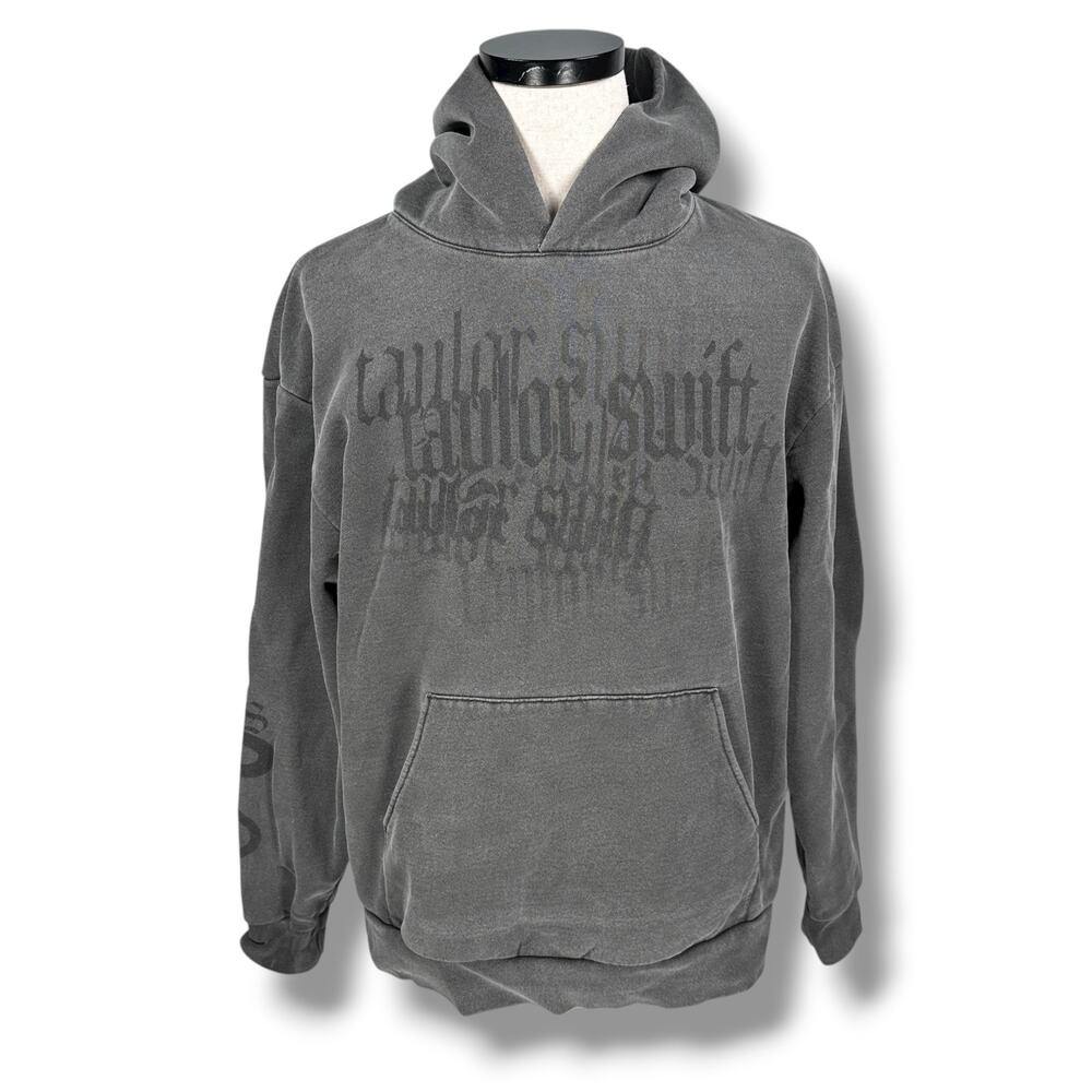 Taylor Swift Reputation Tour Hoodie Adults XS Small Gray‎ Heavy Thick Authentic